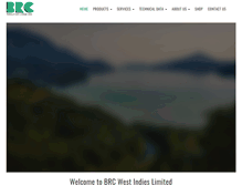 Tablet Screenshot of brcwestindies.com
